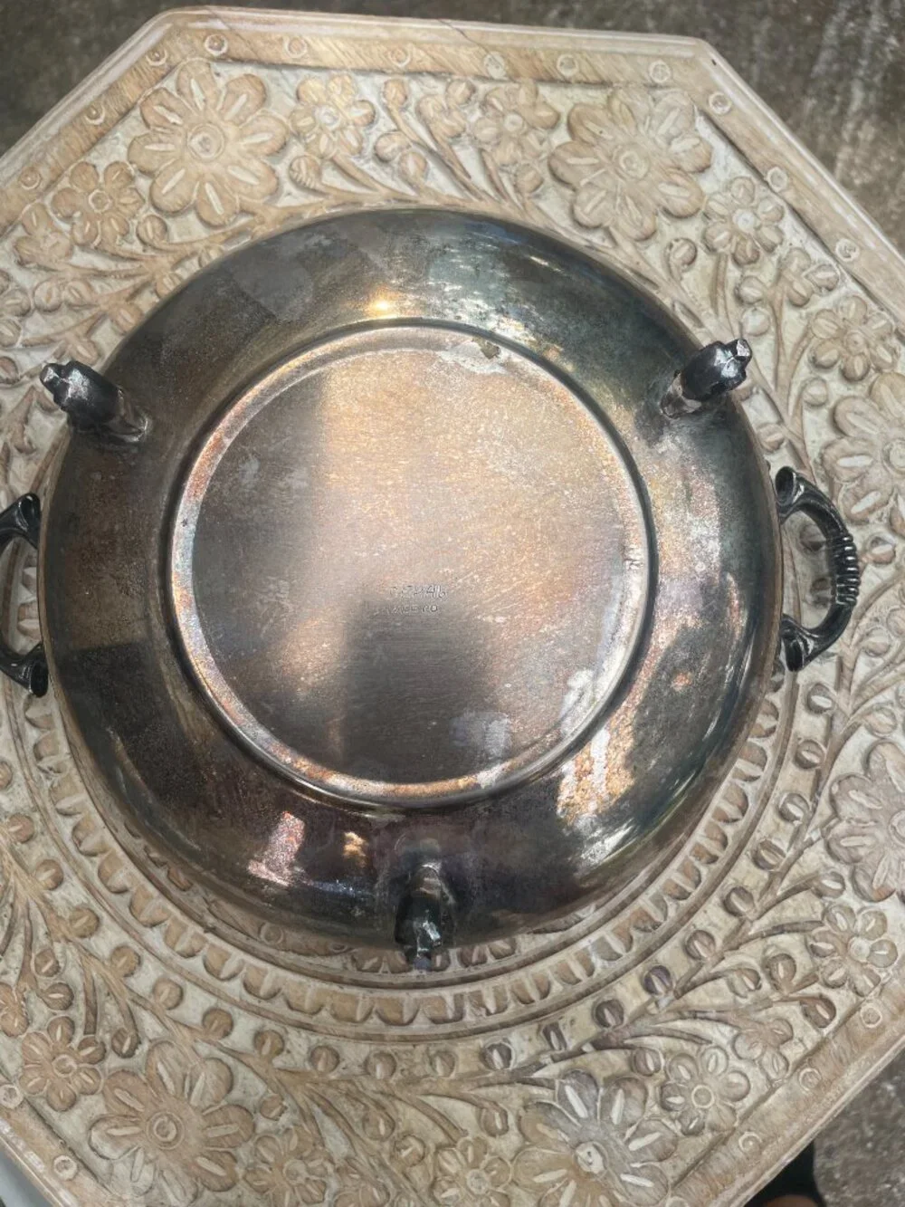 Silver Plater Casserole Bowl